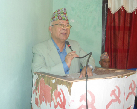 UML senior leader Nepal accuses RJPN of being afraid of people